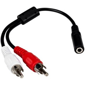 3.5 mm RCA adapter cable
